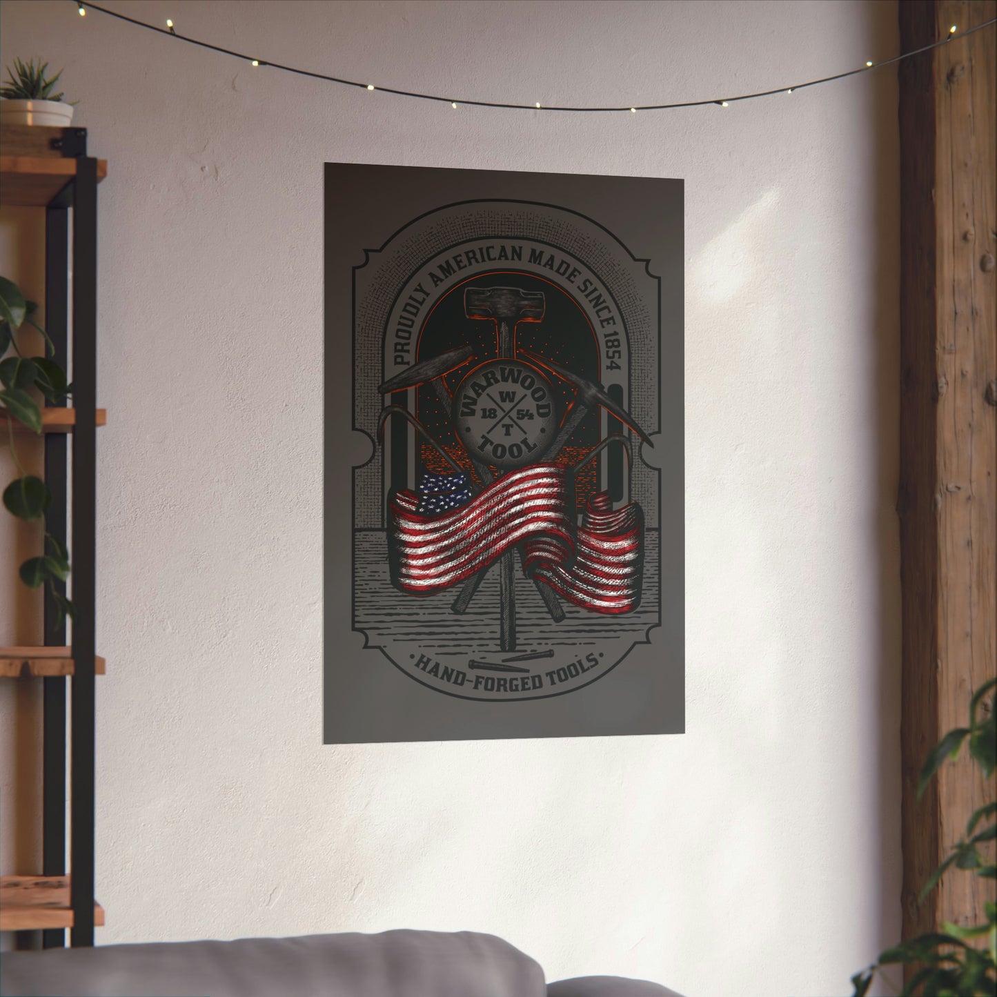 Warwood Tool Logo - Printed Poster - 24"x36"