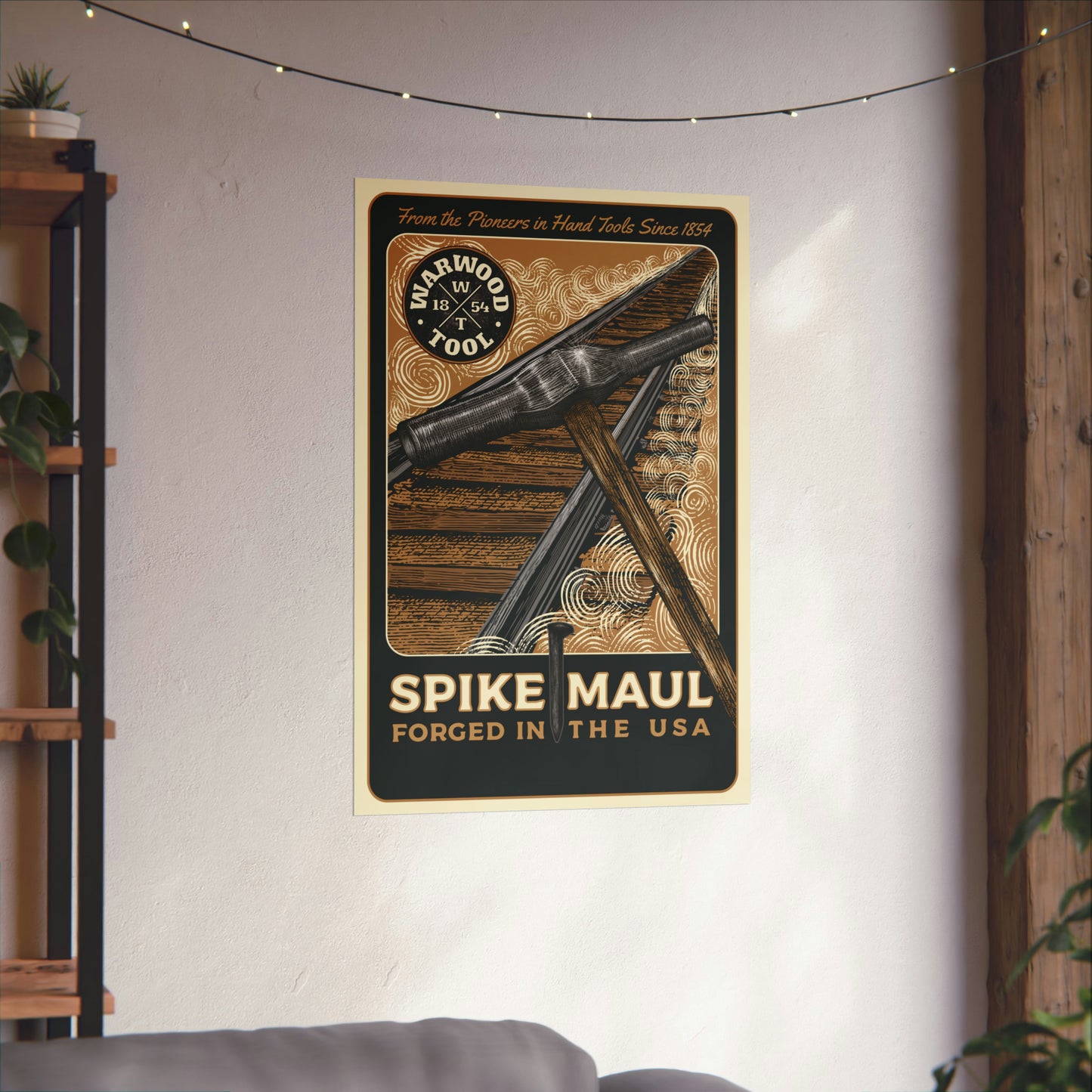 The Spike Maul - Printed Poster - 24"x36"
