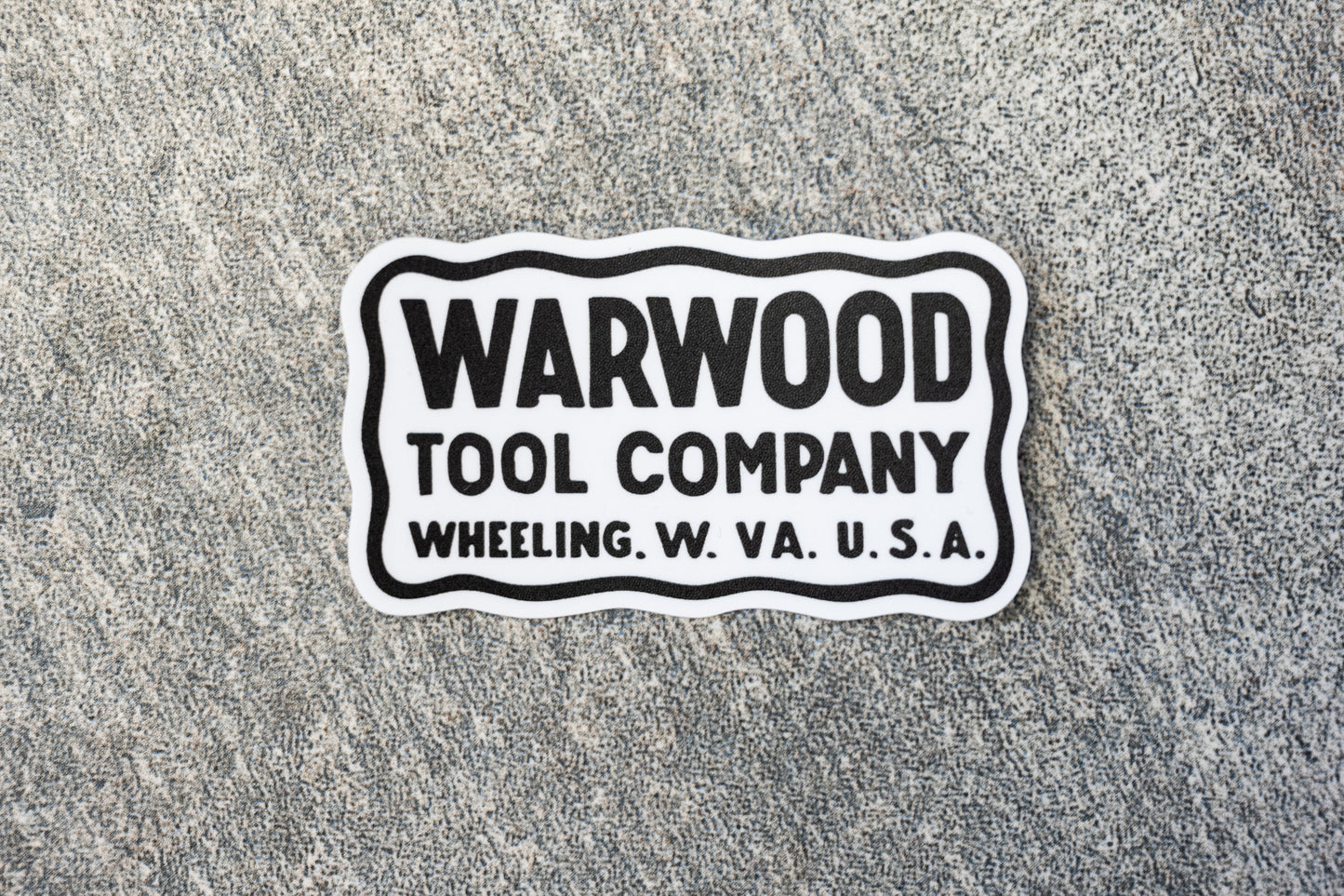 Warwood Vintage Sticker
