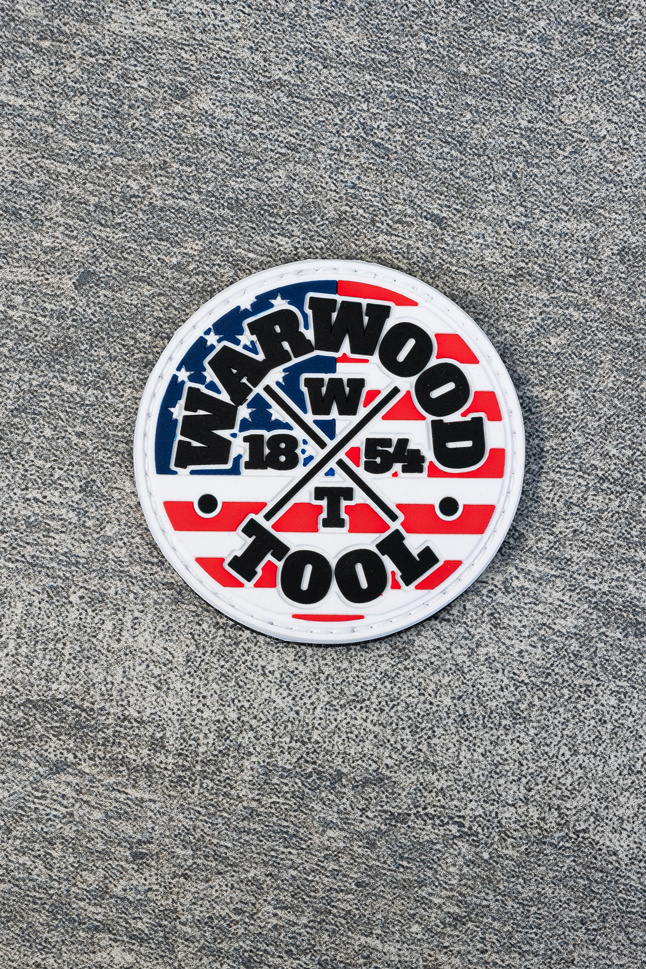 USA Flag Logo PVC Patch