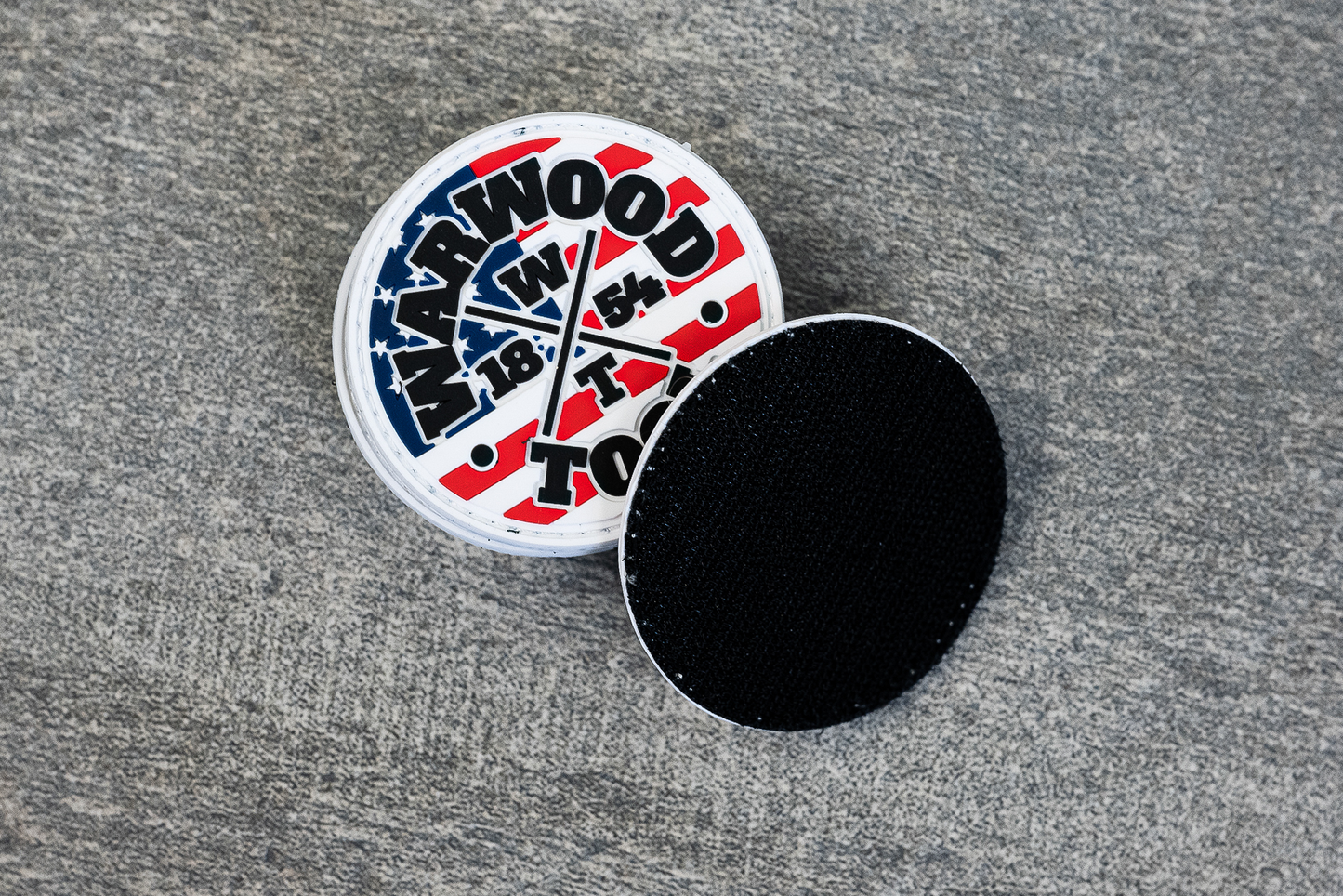 USA Flag Logo PVC Patch