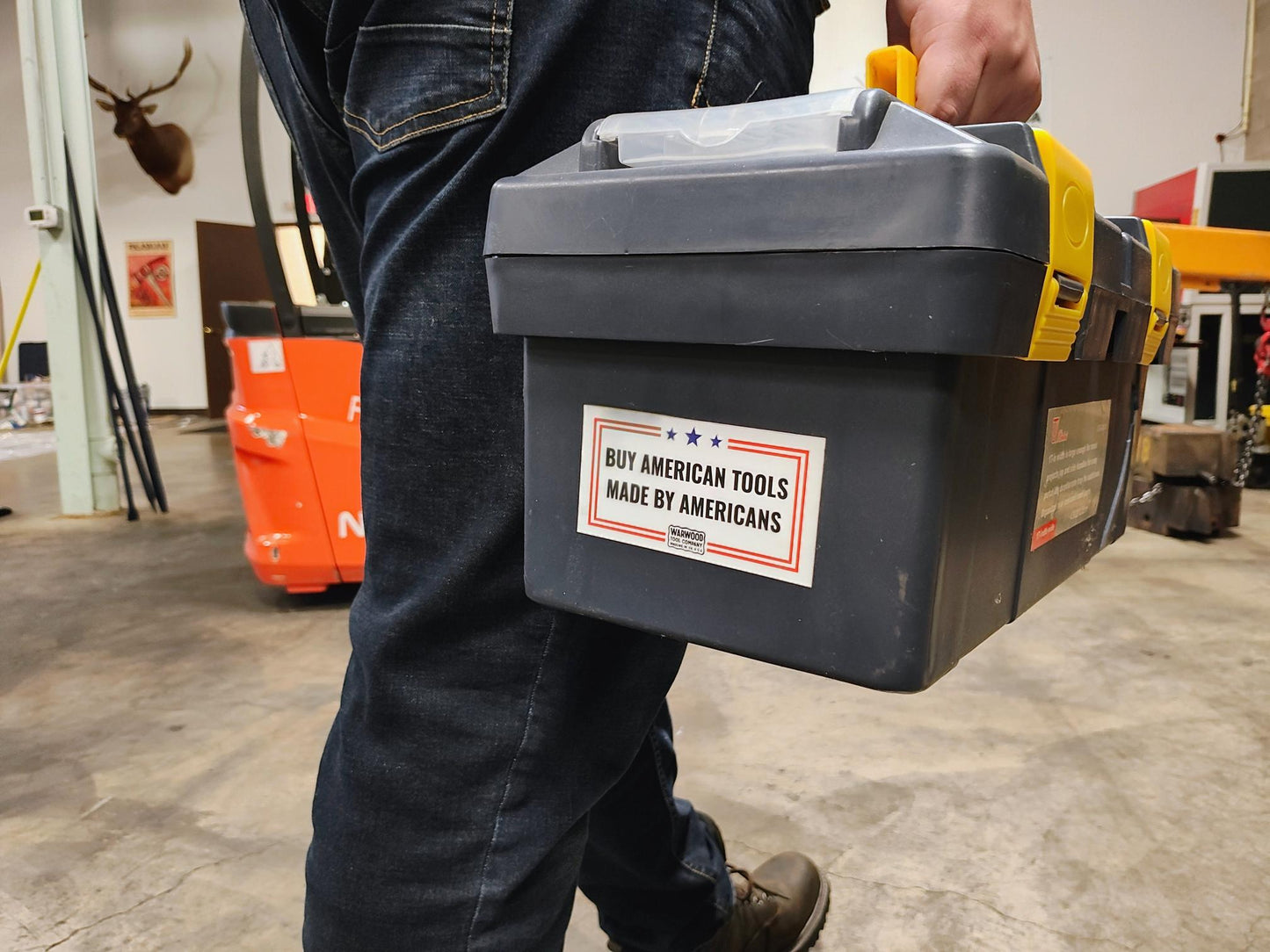Buy American - Warwood Tool Sticker