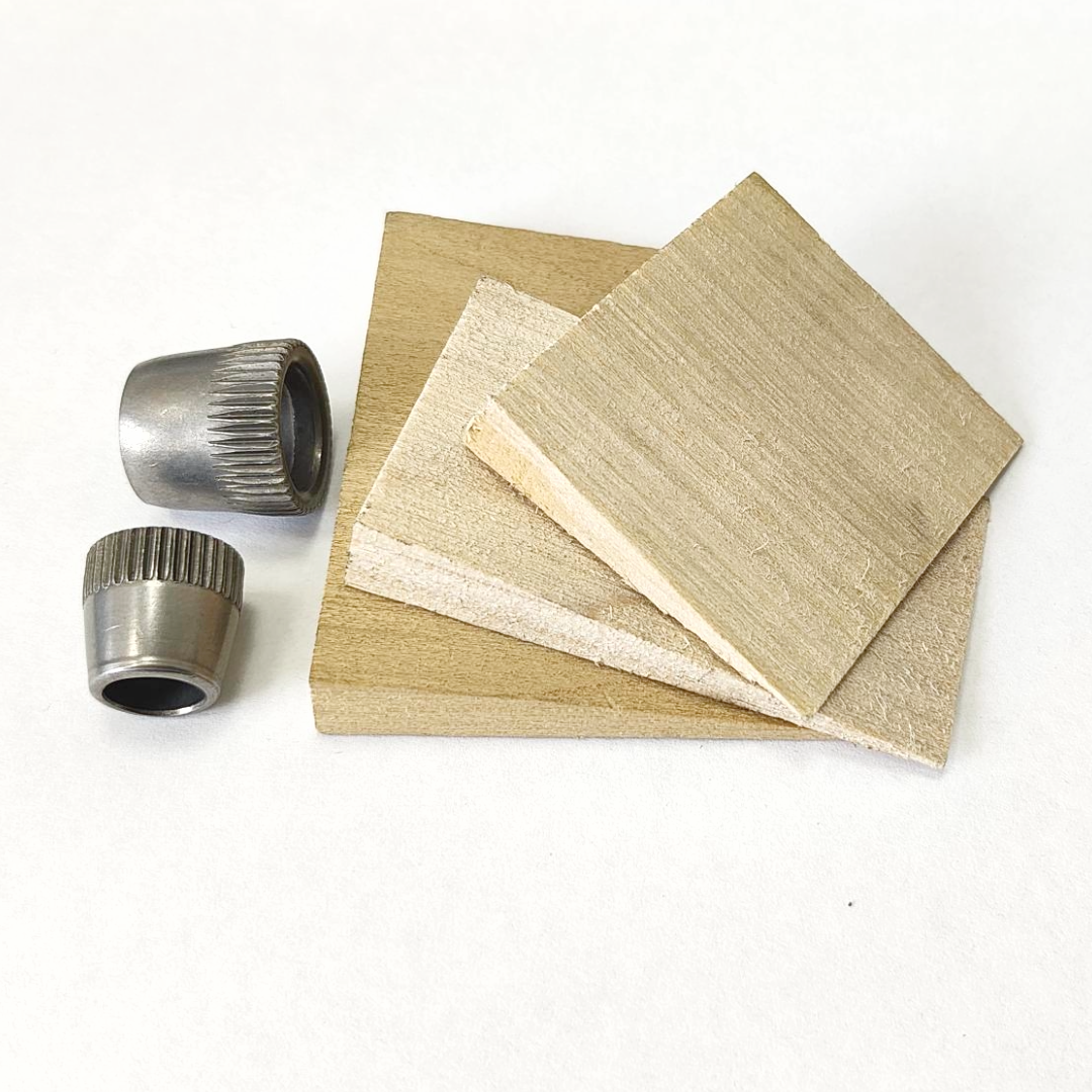 Handle Wedge Pack - Multi Size, Round Metal, Wood, PVC