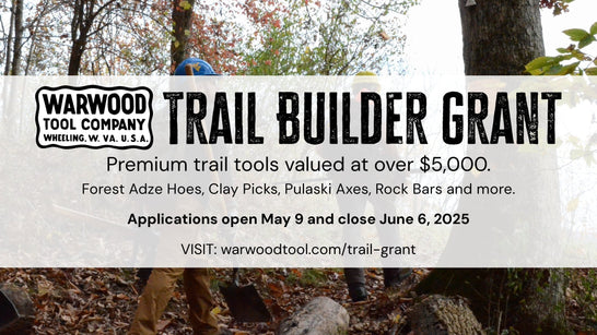 Warwood Tool Launches $5,000 Trail Builder Grant to Support Nonprofit Trail Crews