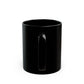 Mothman Mug - 11oz Black Ceramic