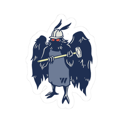 Mothman the Forge Worker Sticker - 3"