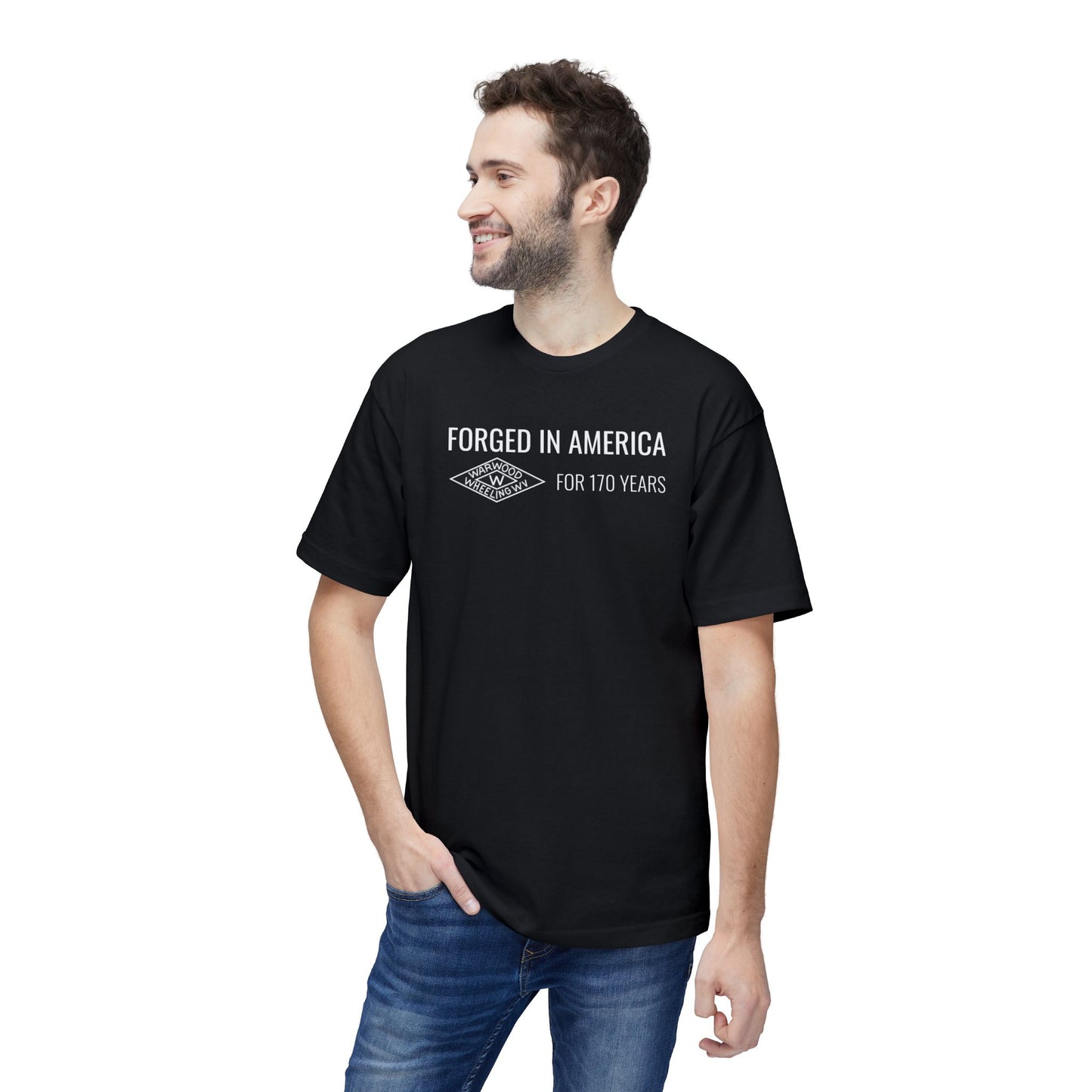 Forged In America T-Shirt, Made in USA