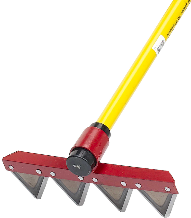 60" Fire Rake, Nupla