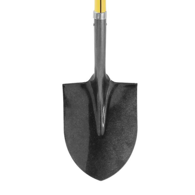 48" Nupla Fiberglass Handle Heavy-Duty Round Point Shovel