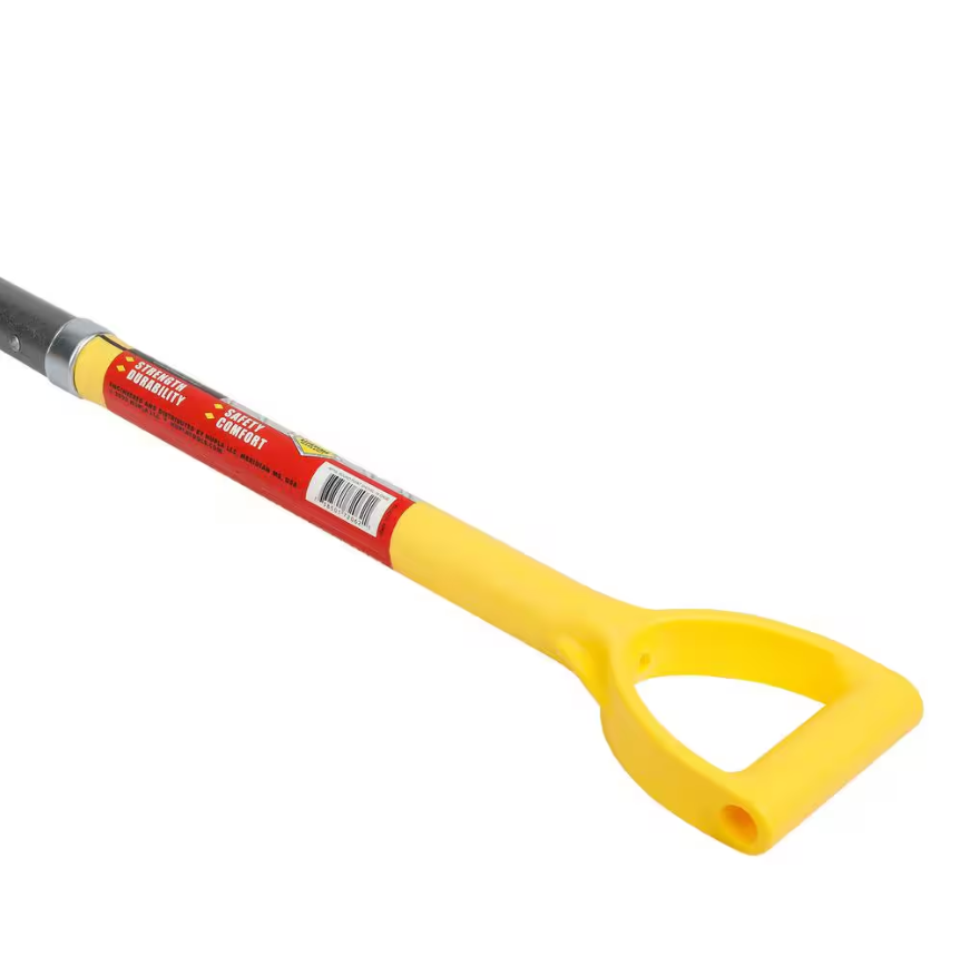 27" Nupla D-Grip Fiberglass Handle Heavy-Duty Round Point Shovel