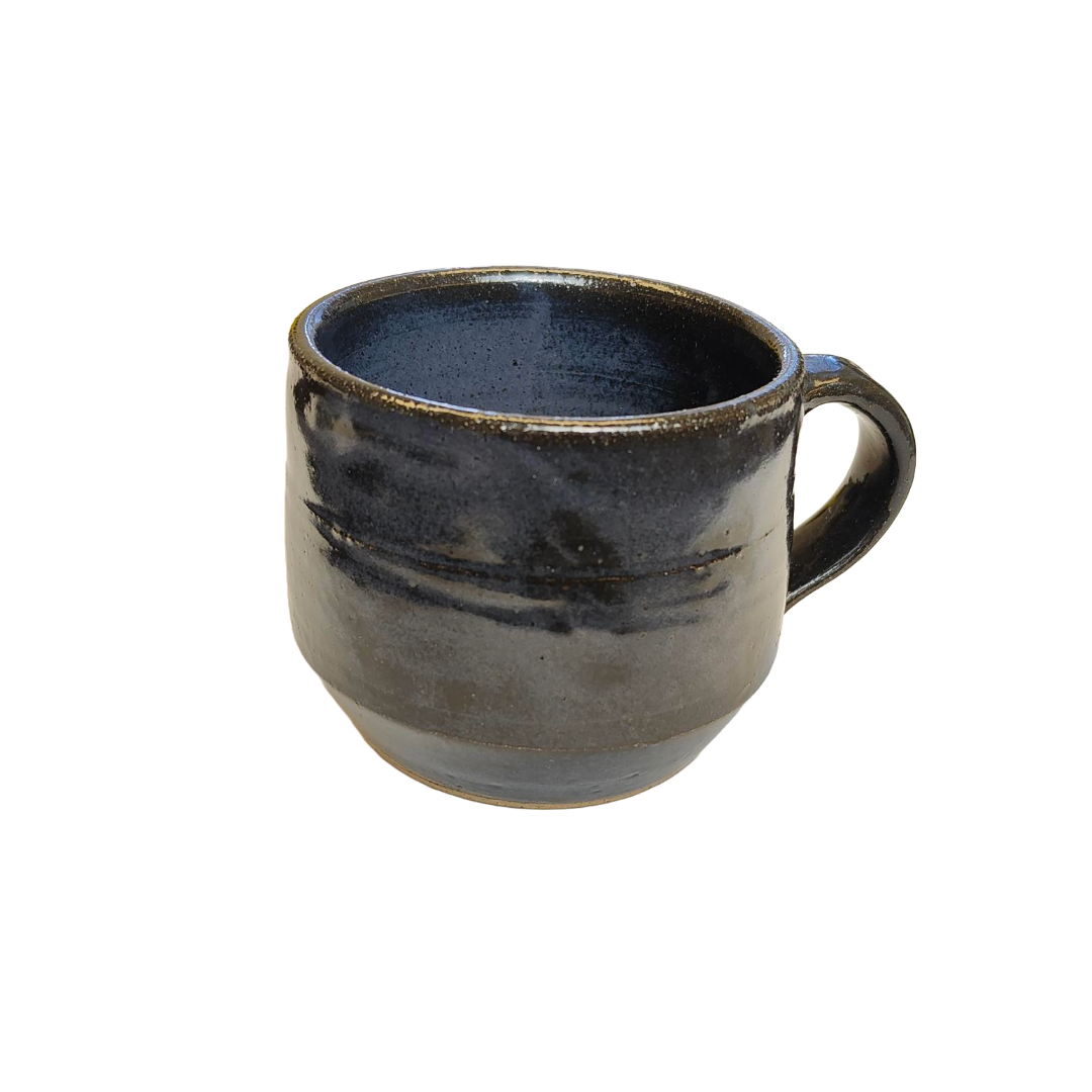 8oz Hand Thrown Ceramic Coffee Mug - USA Made