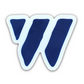Warwood "W" Emblem Hard Hat Decal