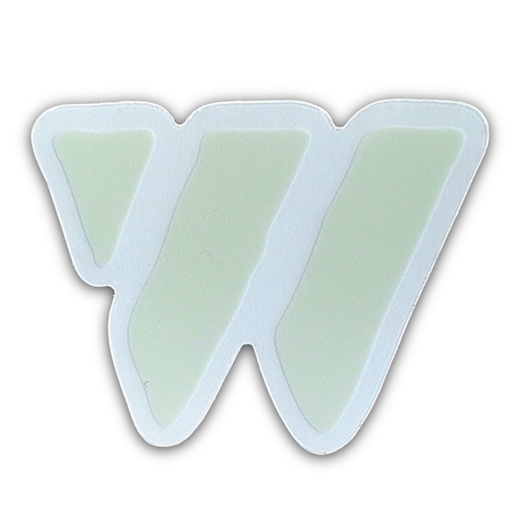 Warwood "W" Emblem Hard Hat Decal