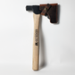 Flint-Edge Half Axe Sewn Leather Mask