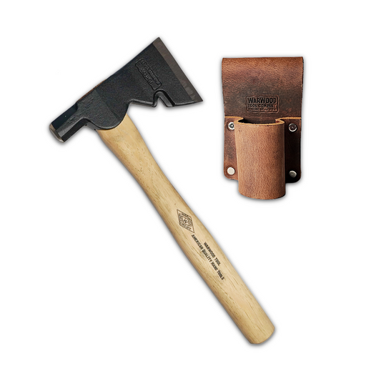 Half Axe & Leather Holder Bundle
