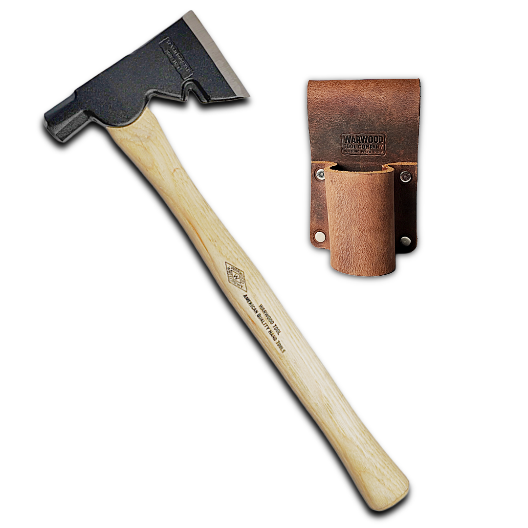 Half Axe & Leather Holder Bundle