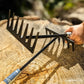 Hand Rake, Hand Forged Garden Tool