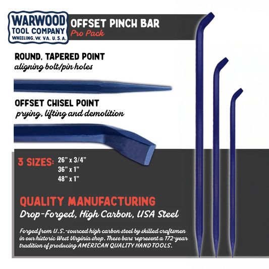 Offset Pinch Bar: Pro Pack
