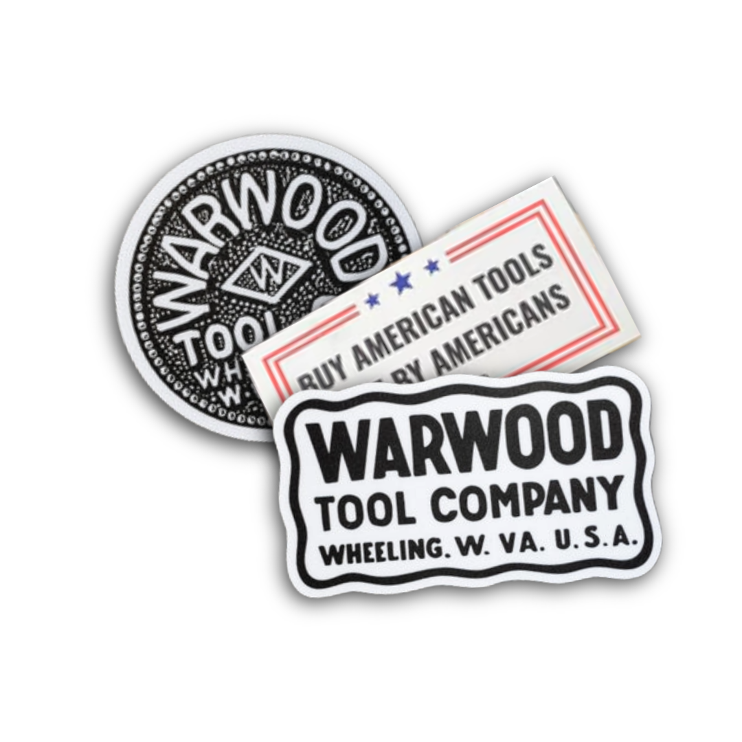 Warwood Tool Sticker Pack
