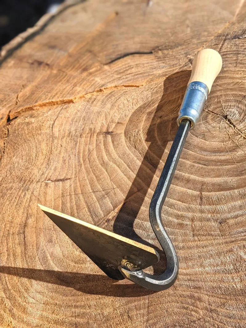 V-Hoe (Warren Hoe, Aggressive Hoe) Hand Forged Garden Tool