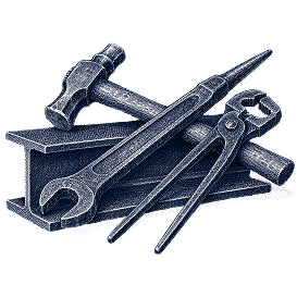 iron working tools