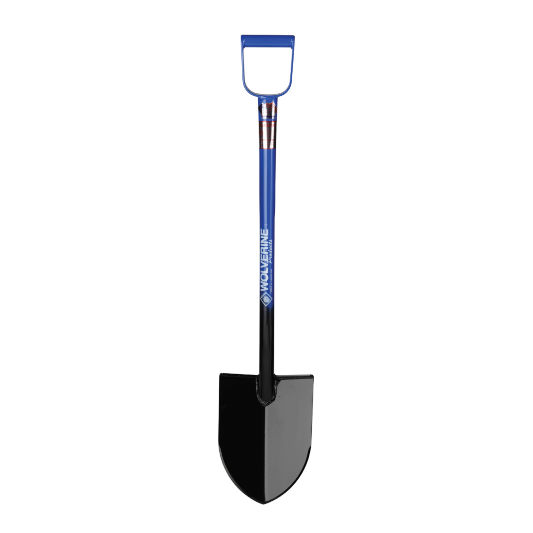 Wolverine SD600 All-Steel Shovel — 29” D-Handle, #2 Round Point