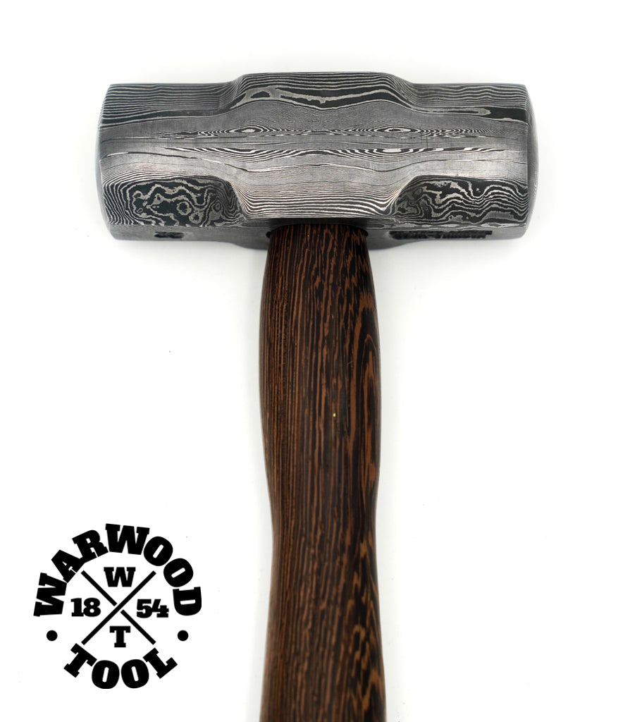 One-of-a-Kind - 500 Layer Damascus 2.5 lb Hammer
